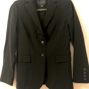 Black blazer from Banana Republic